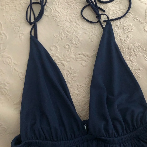 Lucy in the sky navy backless long dress, size S - Picture 7 of 8